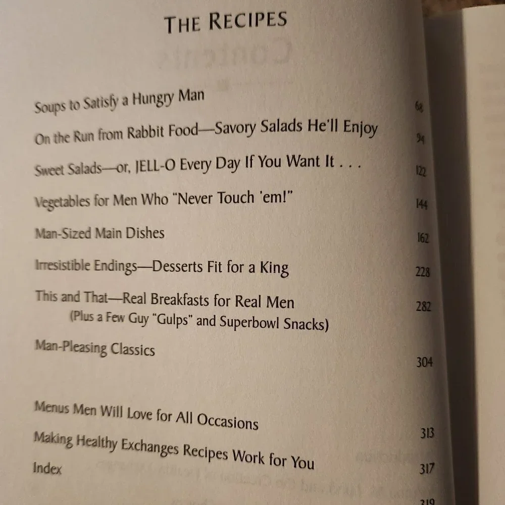 Cooking Healthy Man Mind Hardcover Book